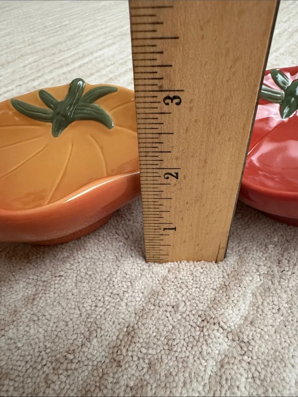 Set of 4 Williams-Sonoma Vintage Heirloom Tomato Appetizer/Dipping Bowls